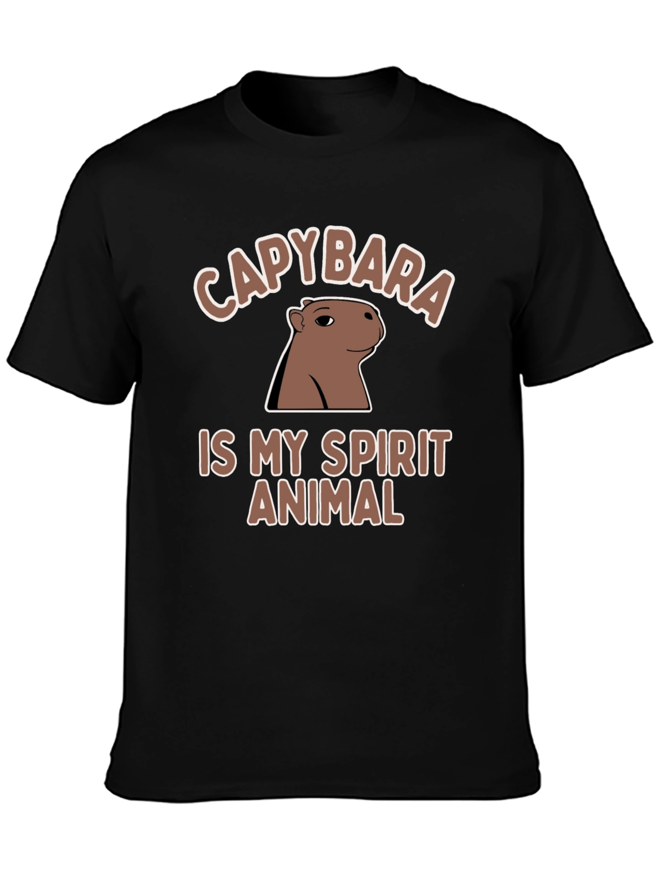 Capybara Spirit Animal T-Shirt - Unique Graphic Tee
