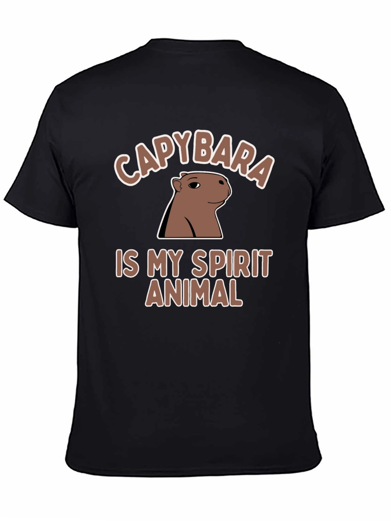 Capybara Spirit Animal T-Shirt - Unique Graphic Tee