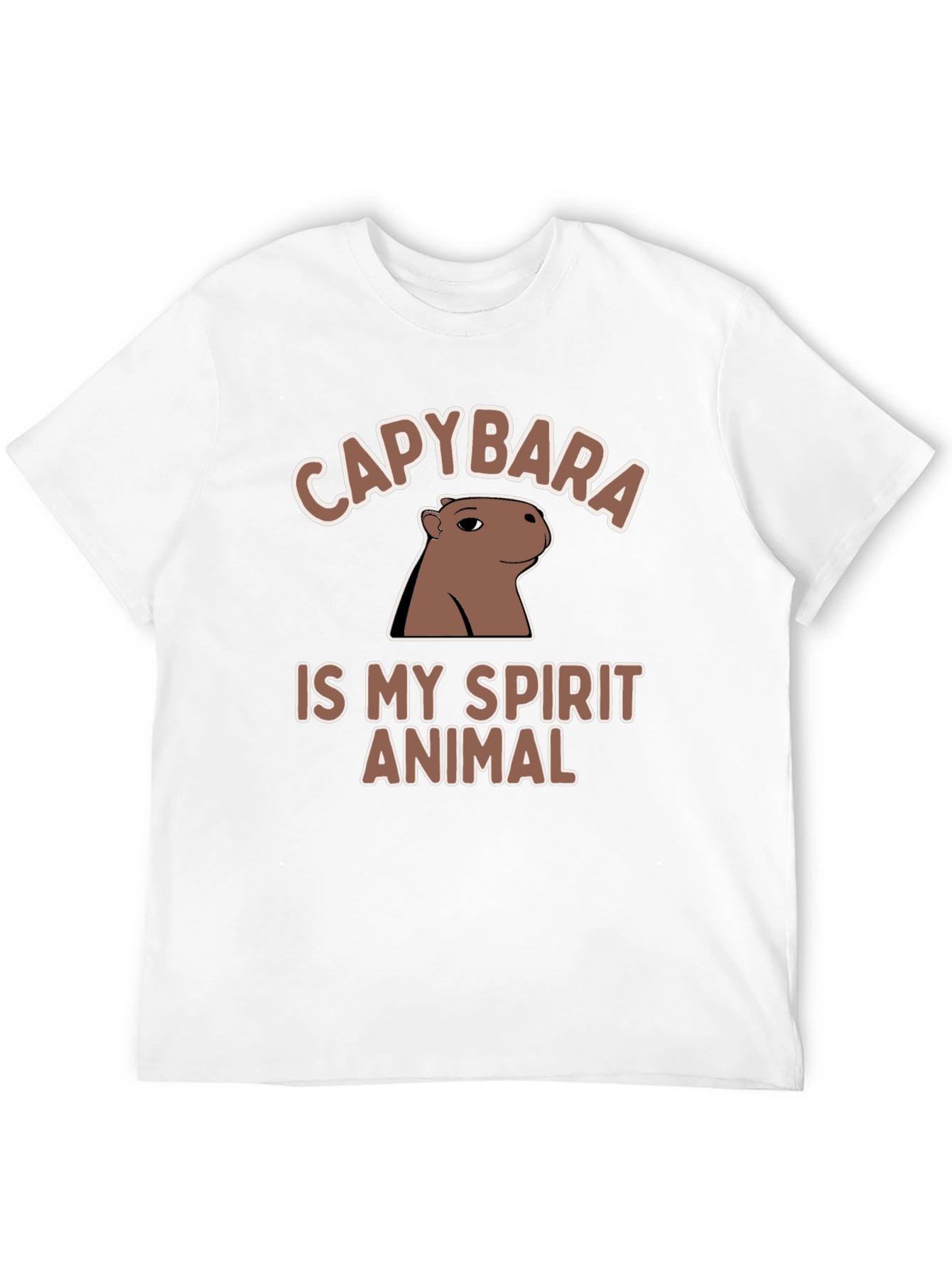 Capybara Spirit Animal T-Shirt - Unique Graphic Tee