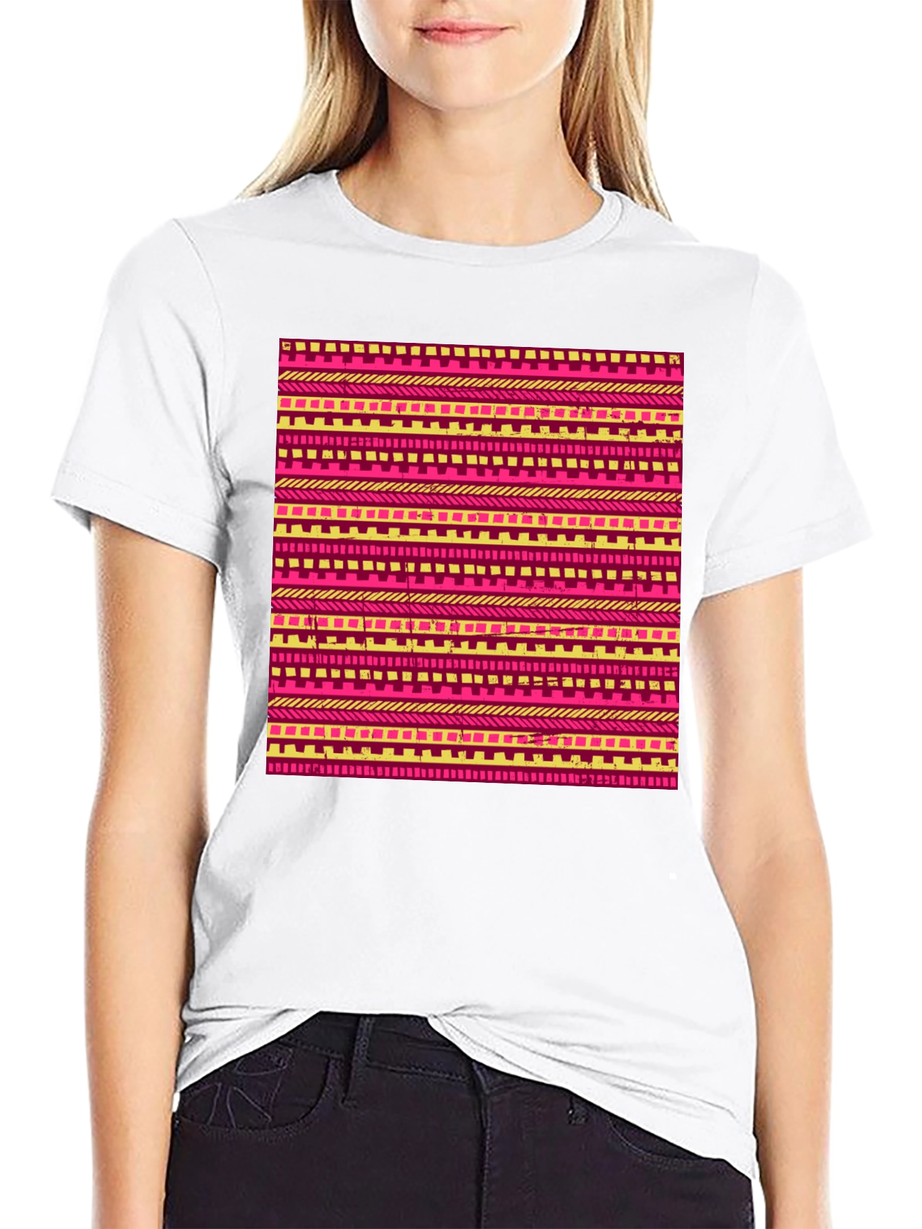Geometric Pattern T-Shirt