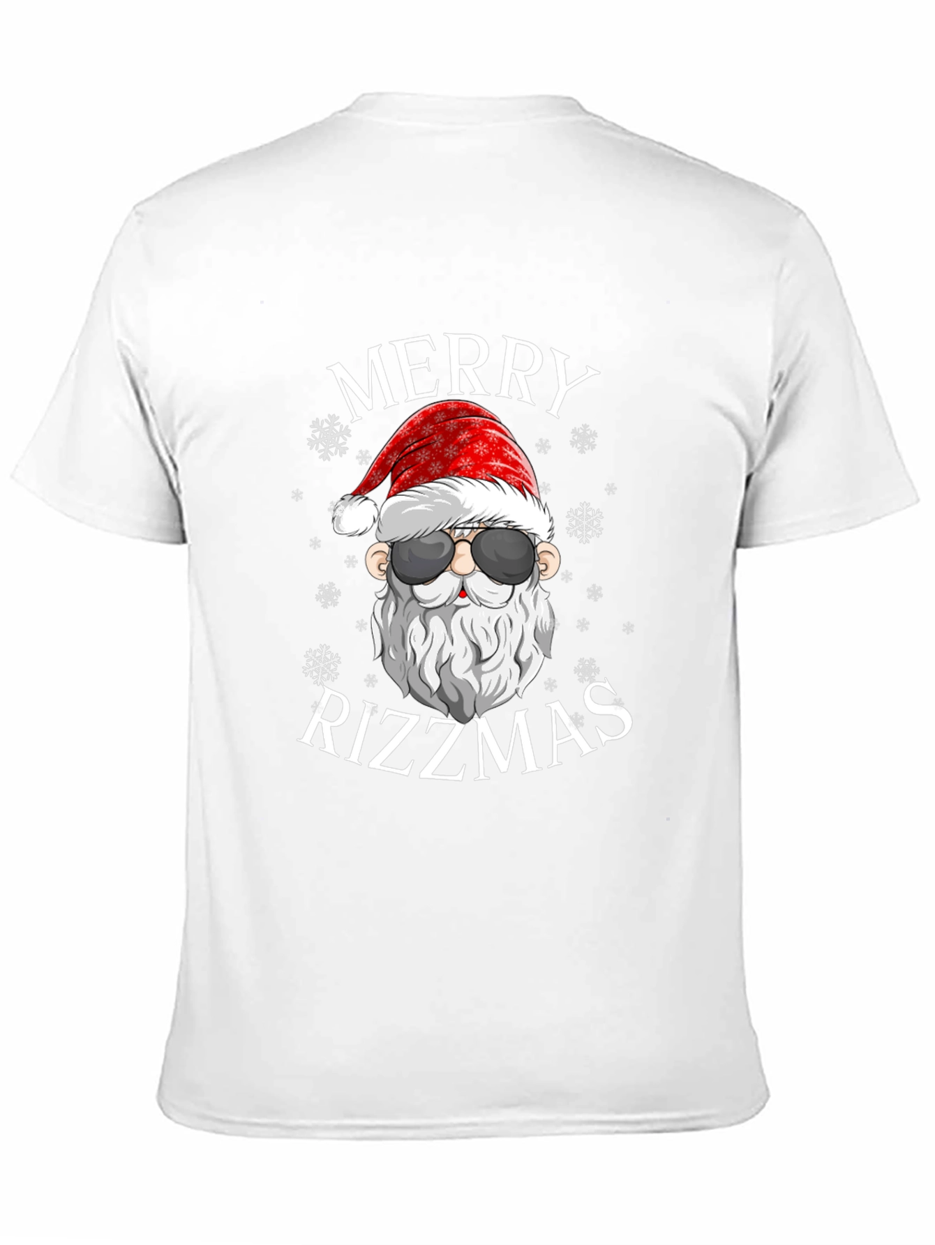 Merry Rizzmas Santa Graphic T-Shirt