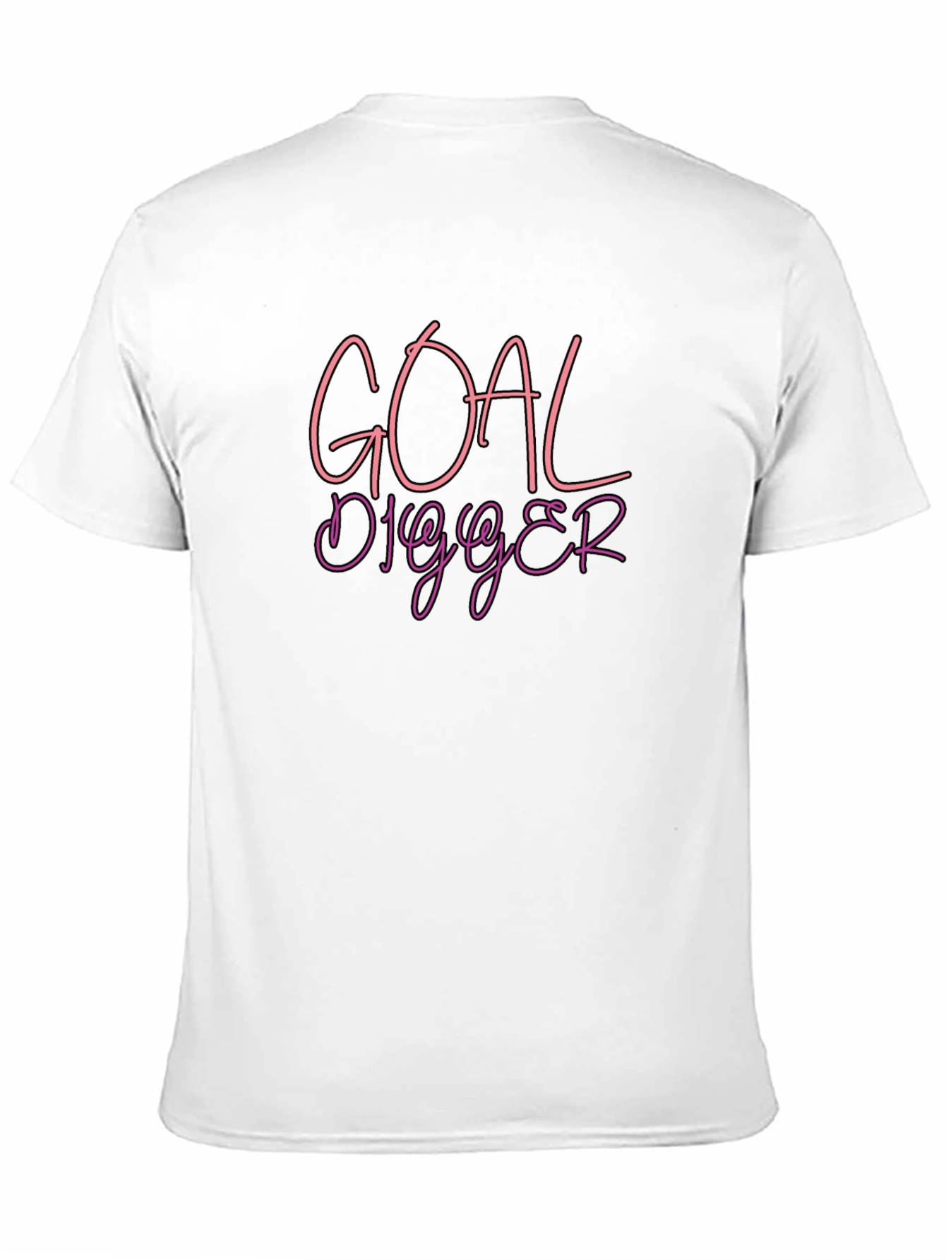 Goal Digger Tee - Black Crew Neck