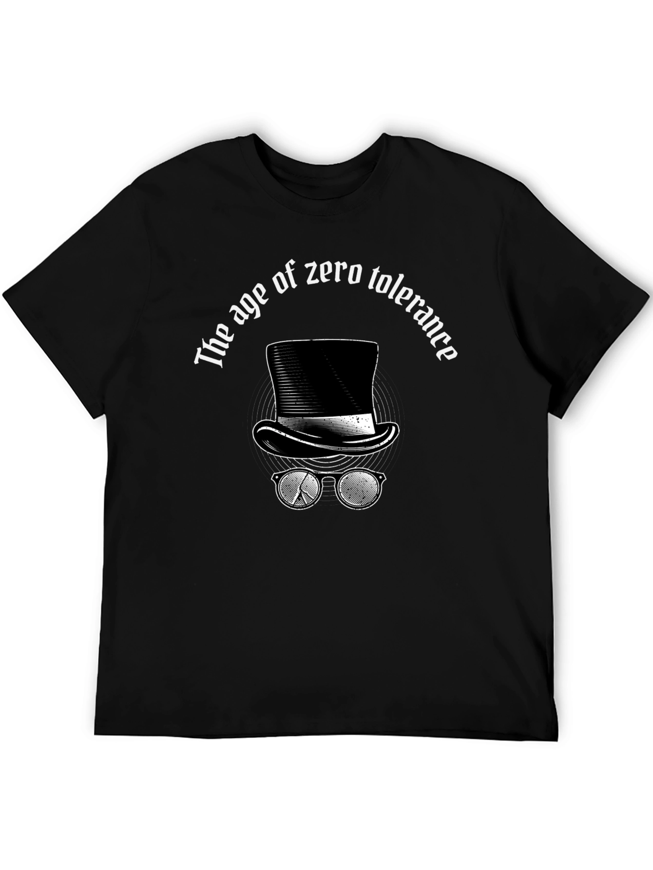 The Age of Zero Tolerance T-Shirt: Stylish Graphic Tee
