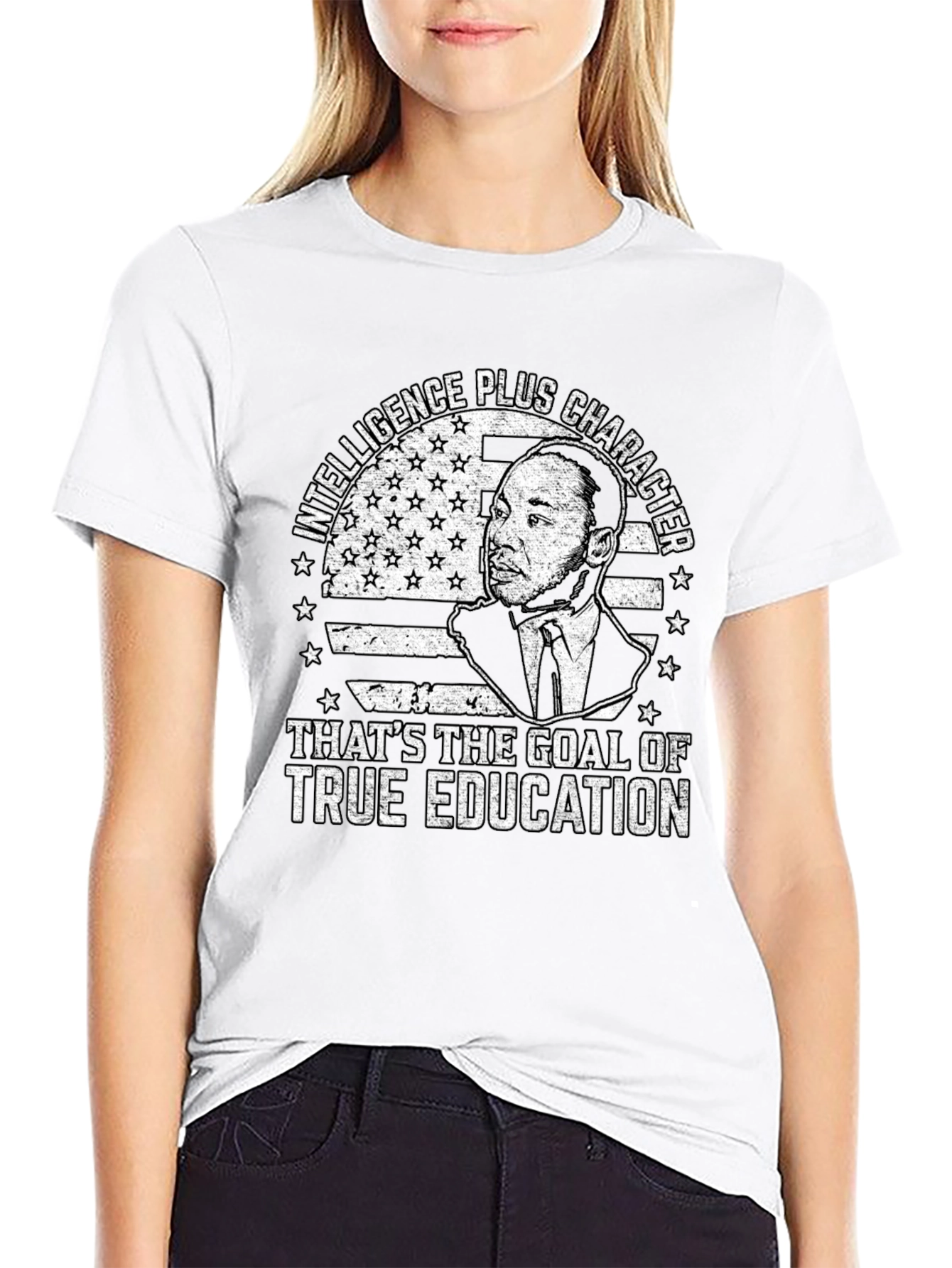 Intelligence Plus Character MLK T-Shirt