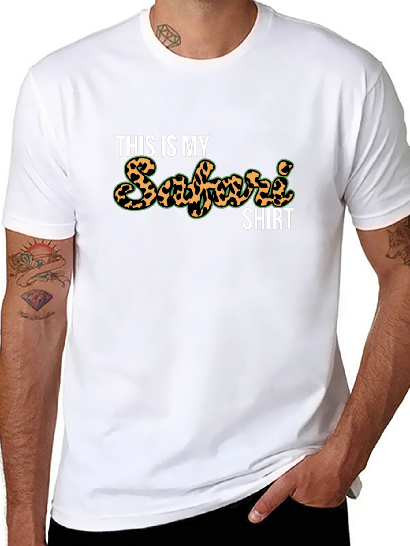 Safari Shirt - Animal Print Tee