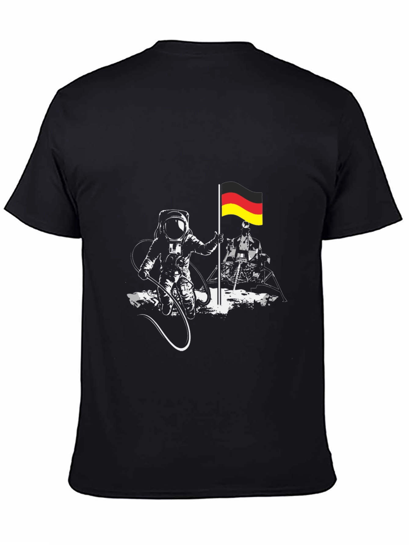 Astronaut Germany Flag Graphic Tee