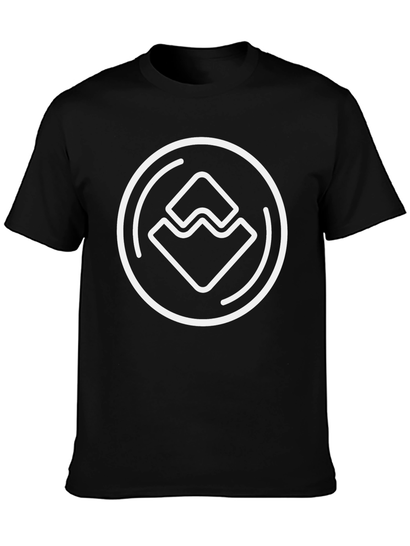Abstract Graphic Tee - Modern Design Soft Cotton Blend