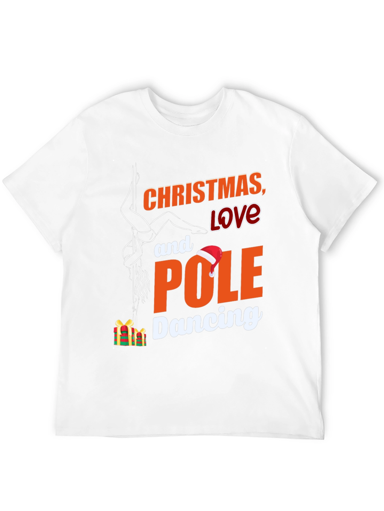 Christmas Pole Dancing T-Shirt