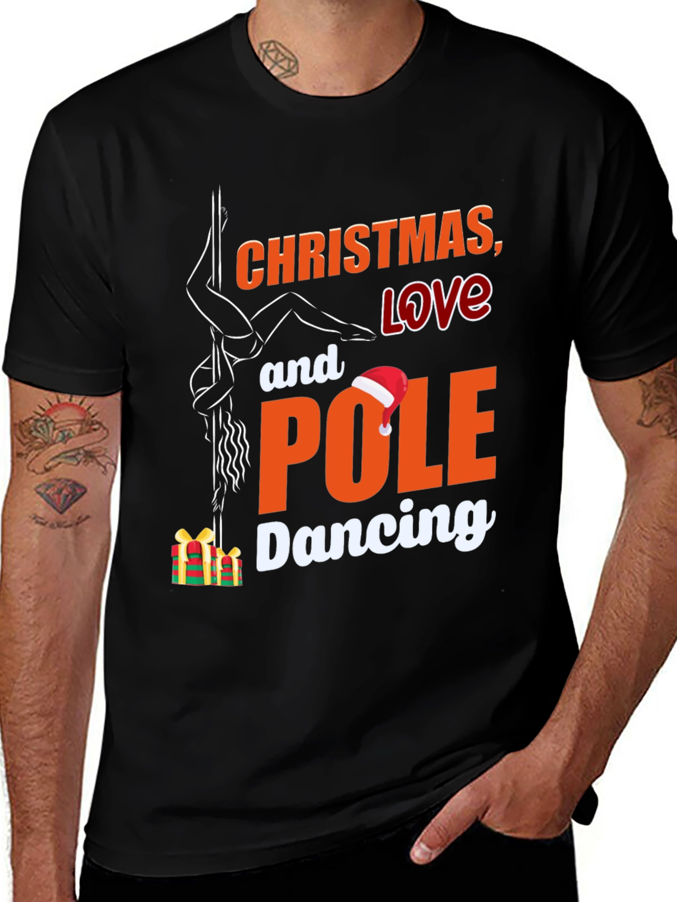 Christmas Pole Dancing T-Shirt
