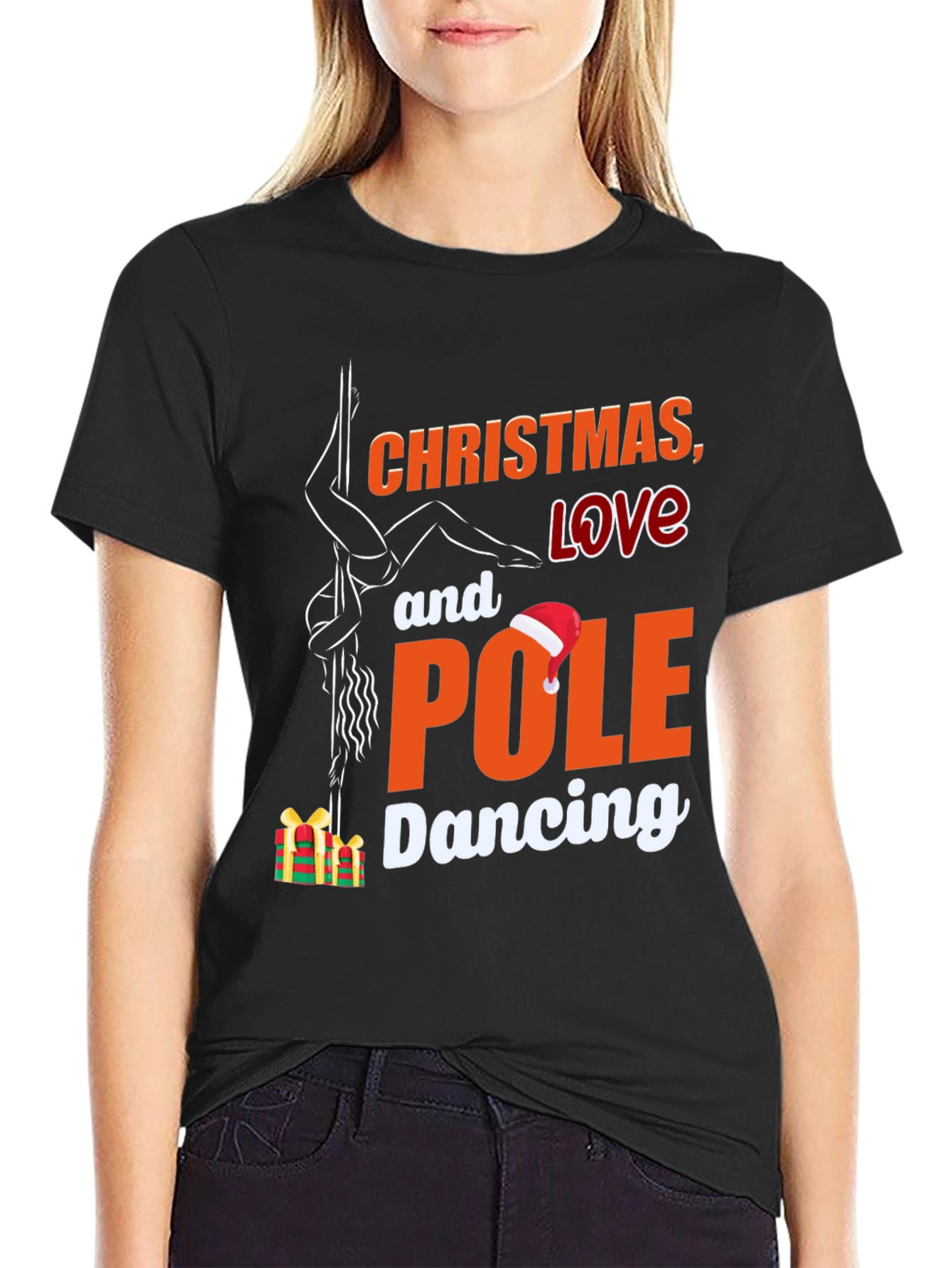 Christmas Pole Dancing T-Shirt