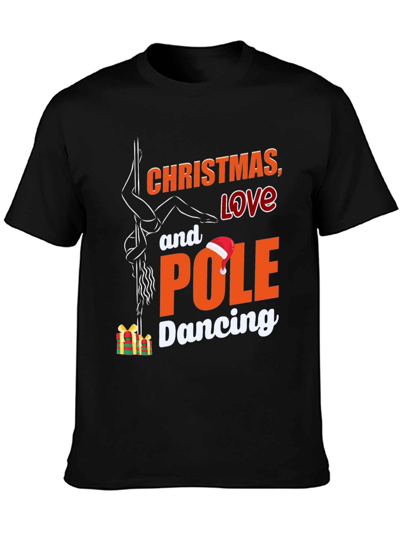 Christmas Pole Dancing T-Shirt