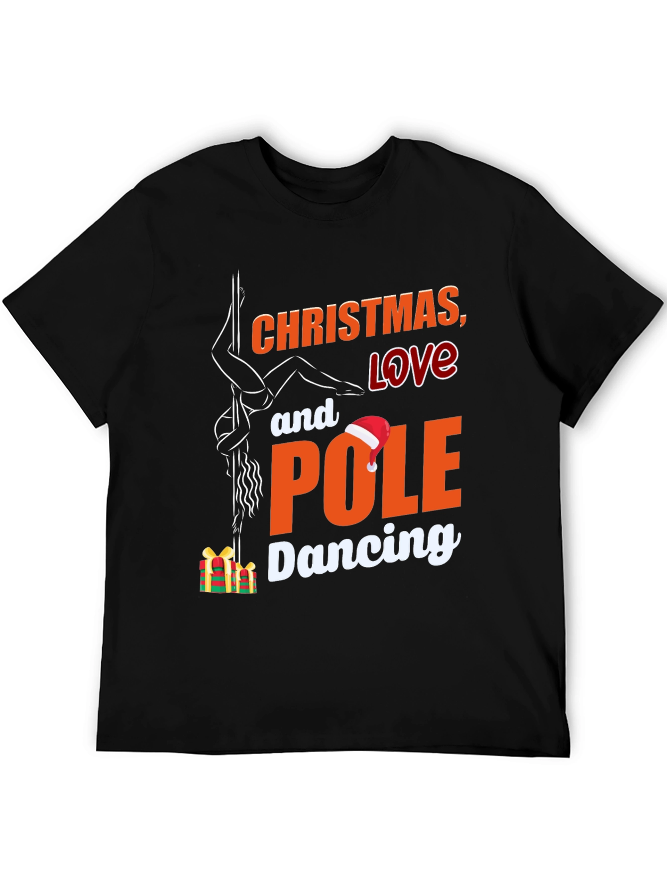 Christmas Pole Dancing T-Shirt