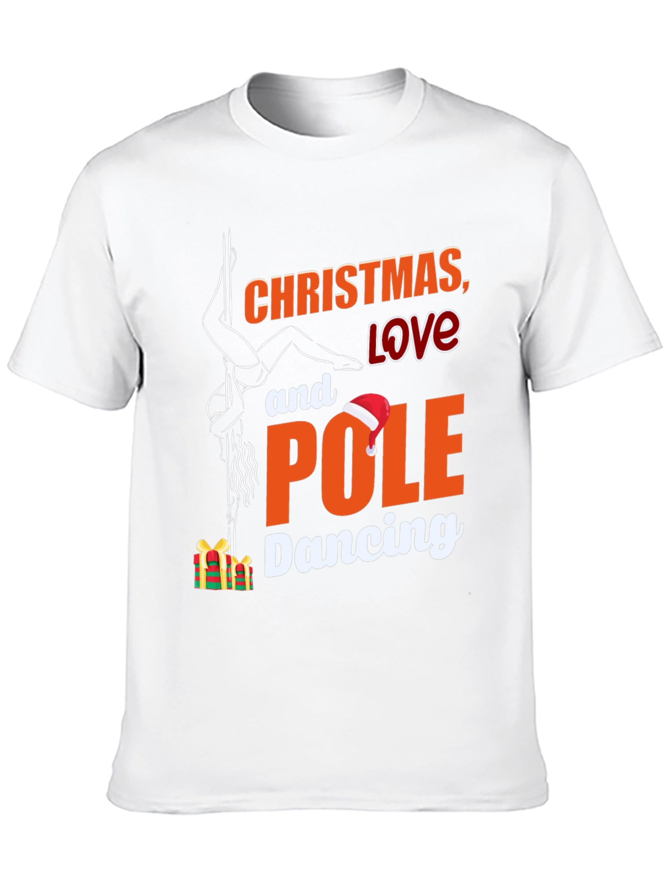 Christmas Pole Dancing T-Shirt
