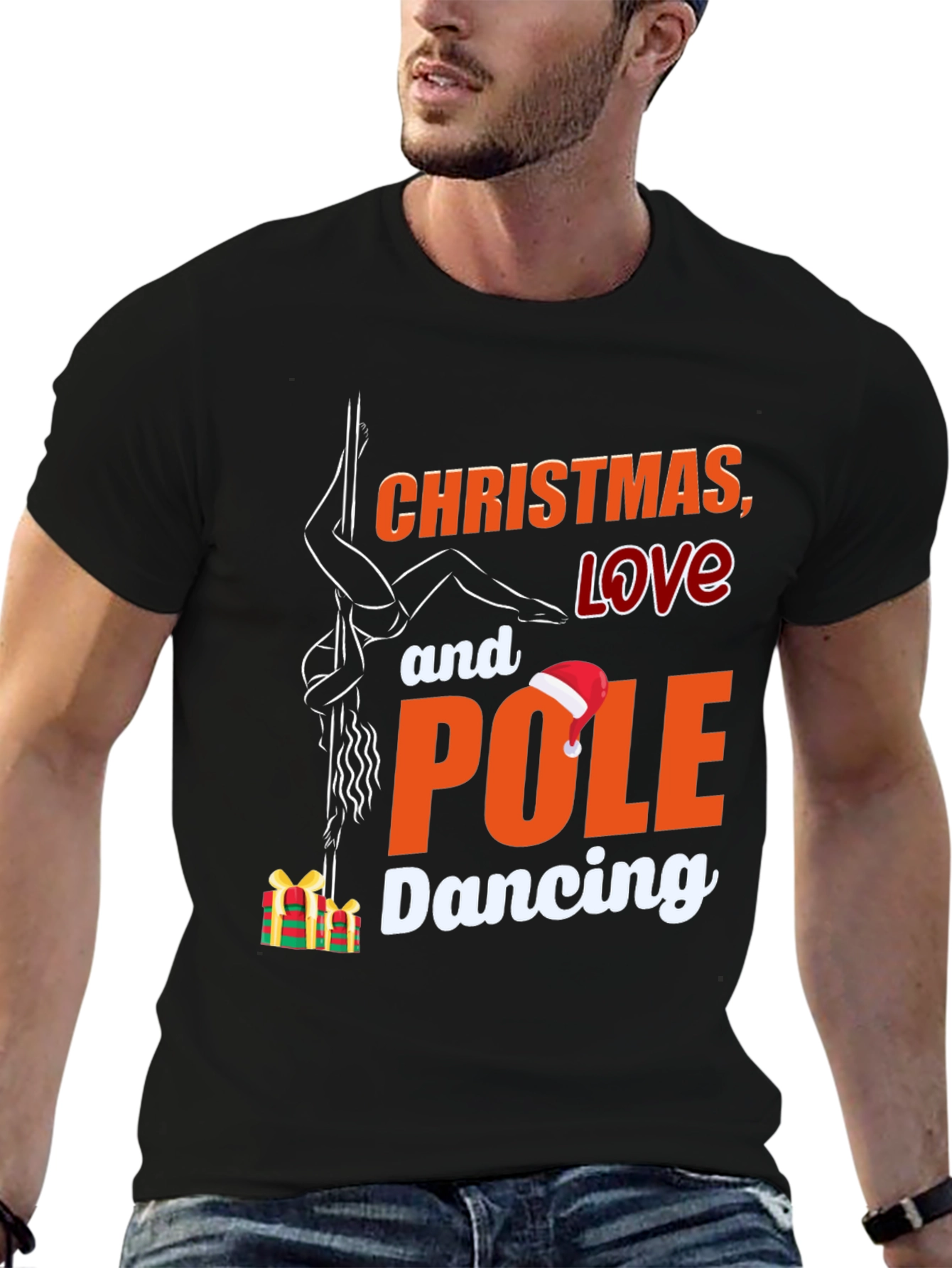 Christmas Pole Dancing T-Shirt
