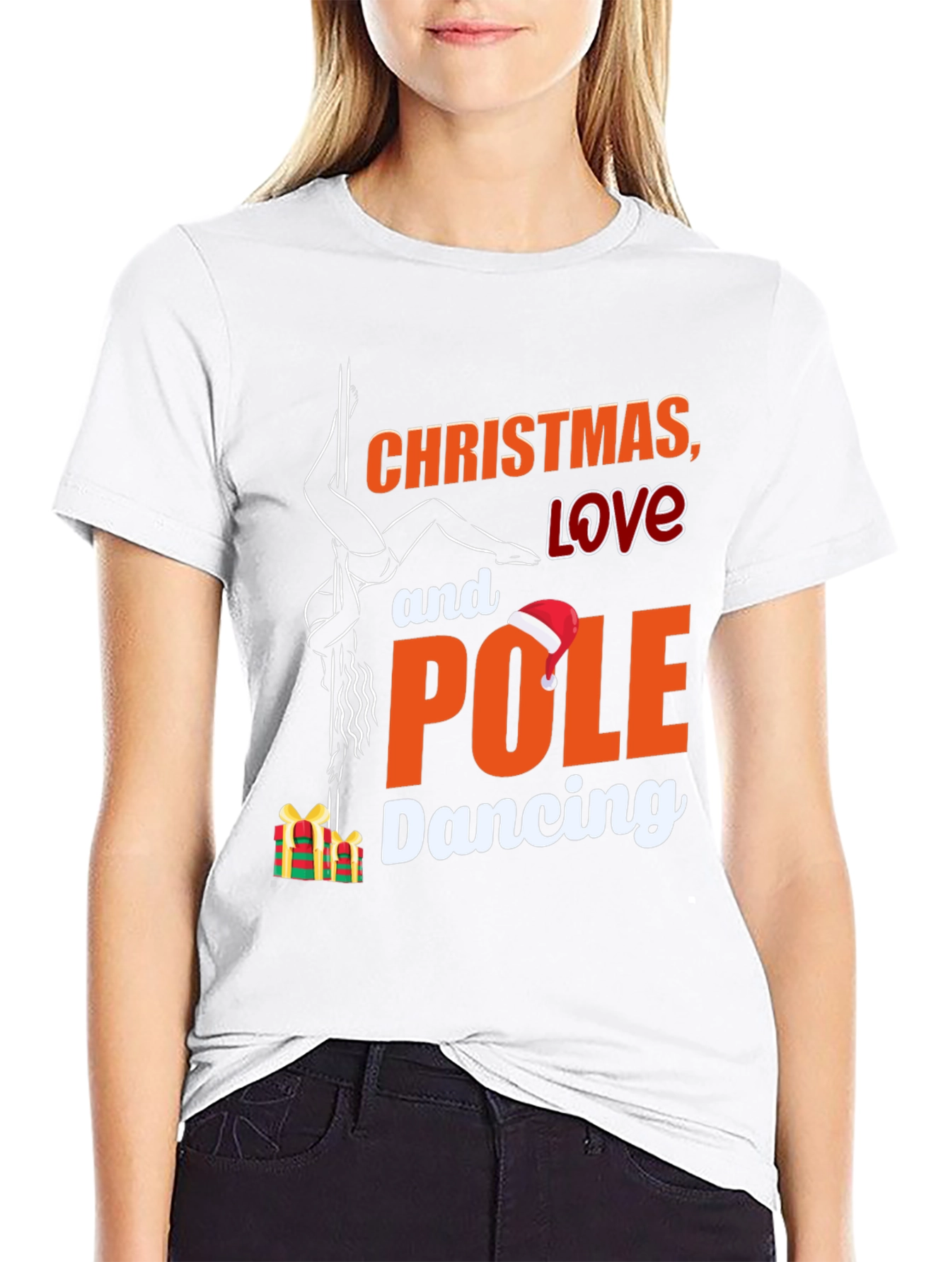 Christmas Pole Dancing T-Shirt