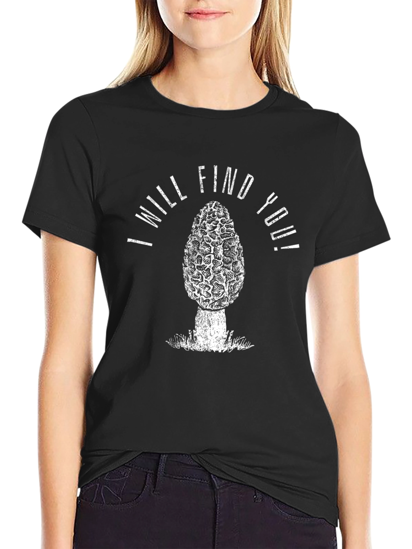 I Will Find You Morel Mushroom T-Shirt