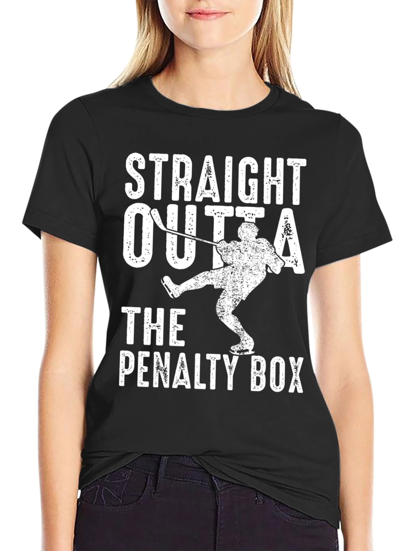 Straight Outta The Penalty Box T-Shirt Hockey