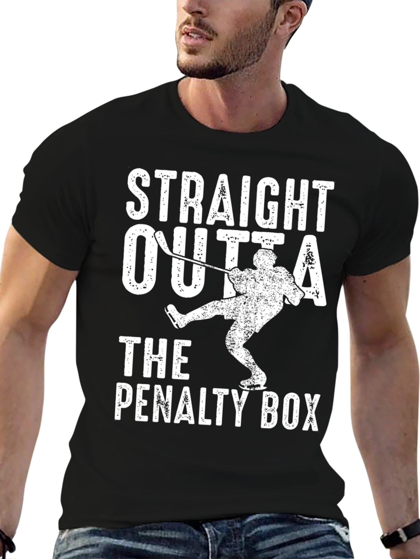 Straight Outta The Penalty Box T-Shirt Hockey