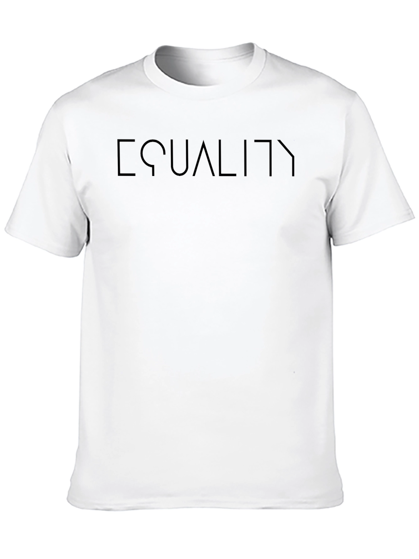 Equality Graphic Tee - Minimalist Design