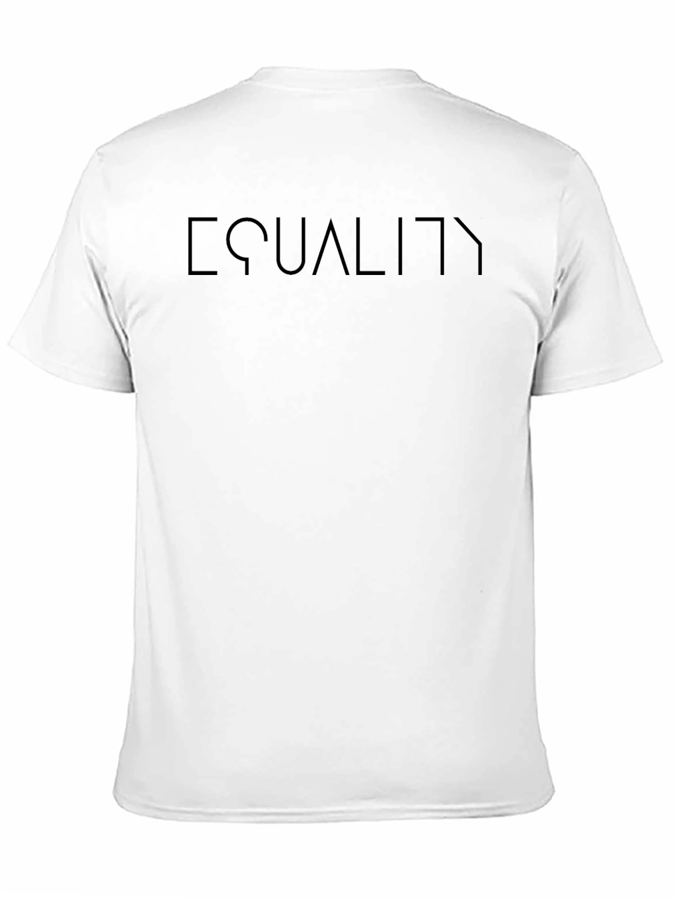 Equality Graphic Tee - Minimalist Design