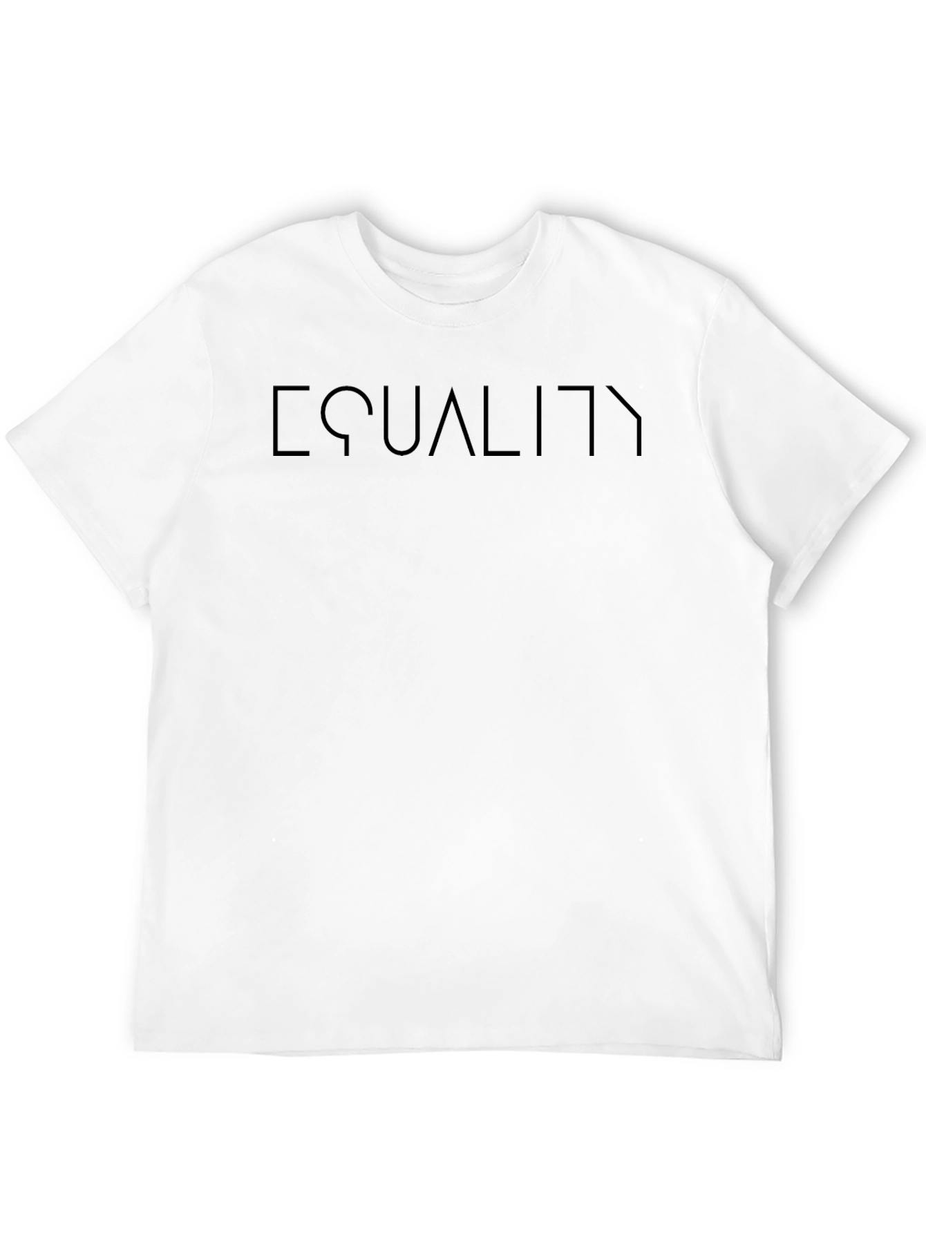 Equality Graphic Tee - Minimalist Design