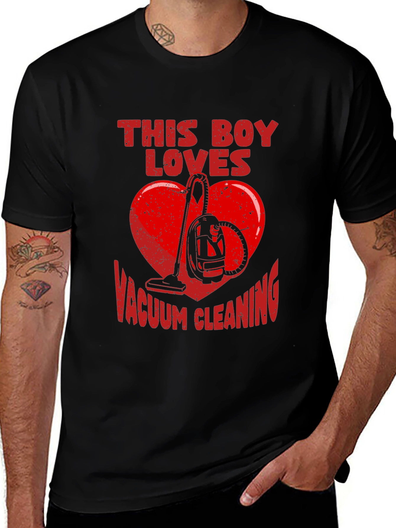 Funny Vacuum Cleaning Lover T-Shirt