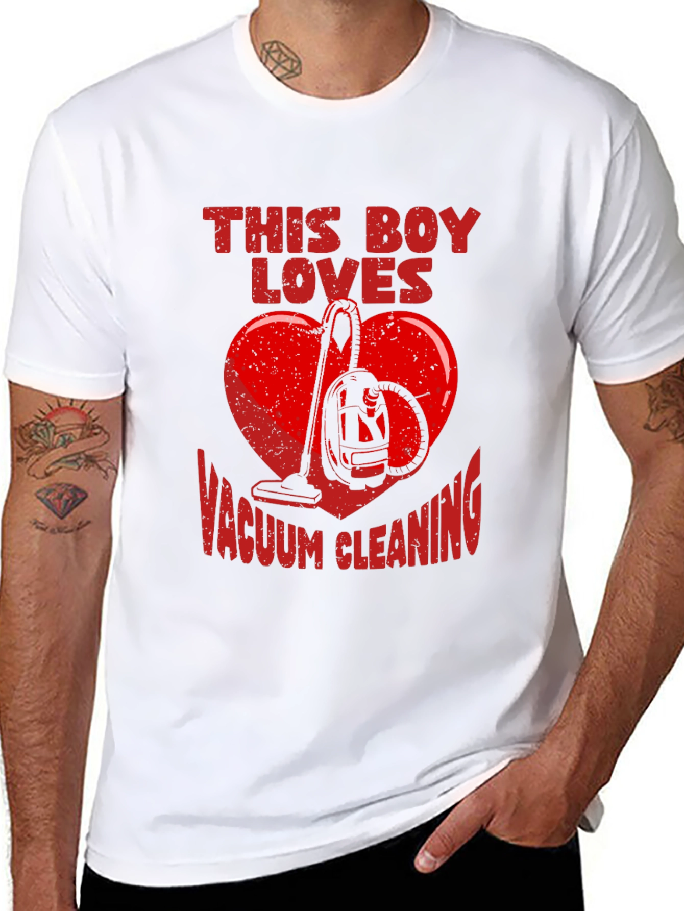 Funny Vacuum Cleaning Lover T-Shirt