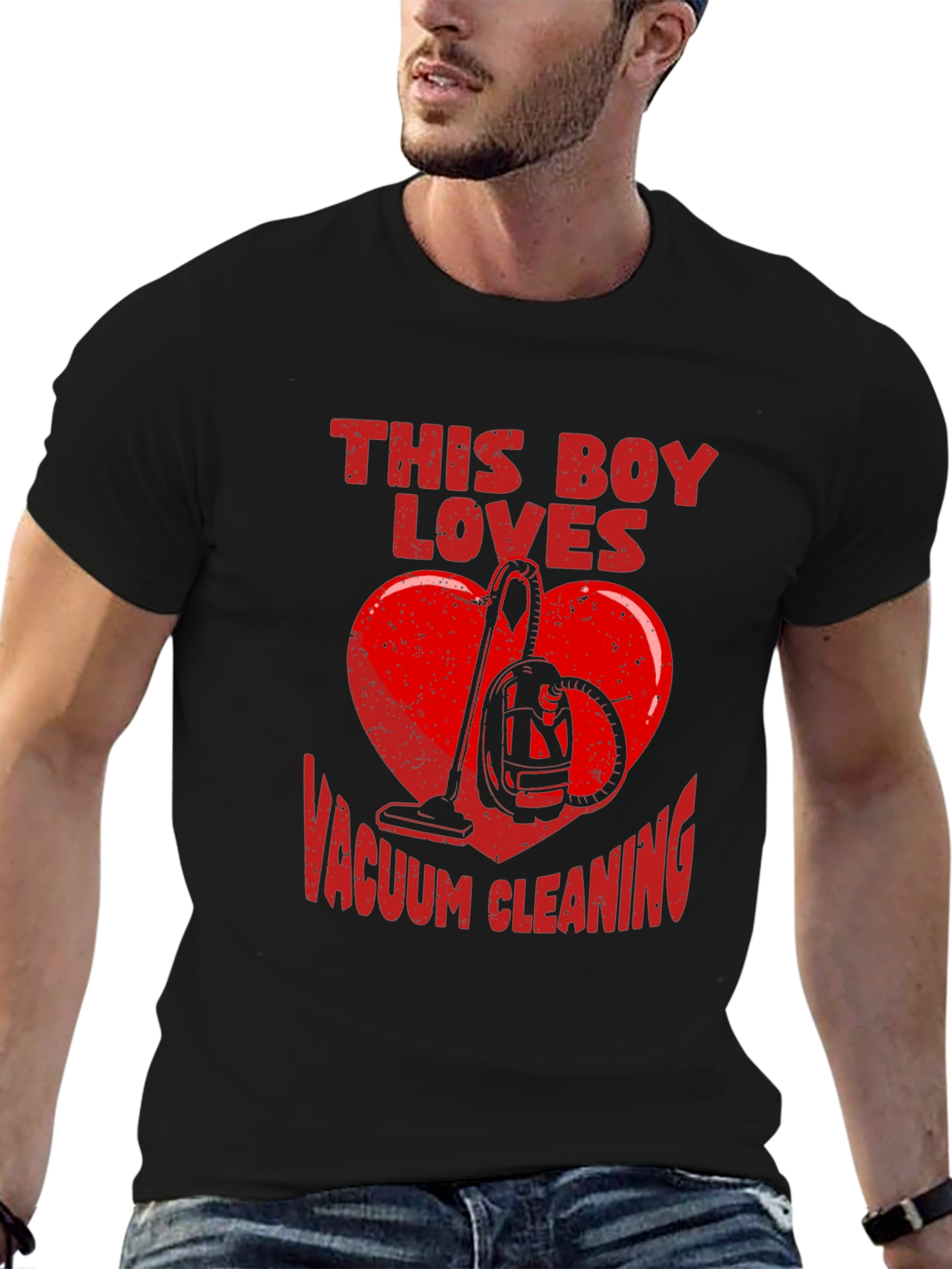 Funny Vacuum Cleaning Lover T-Shirt