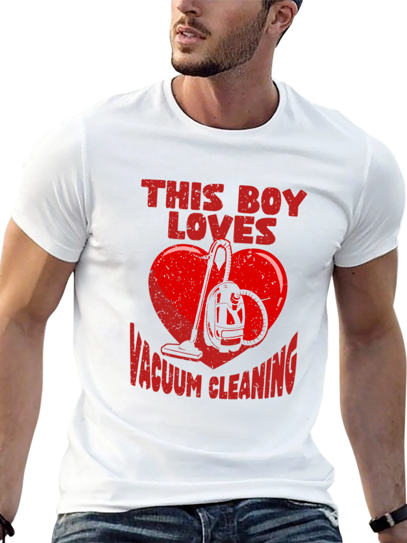 Funny Vacuum Cleaning Lover T-Shirt