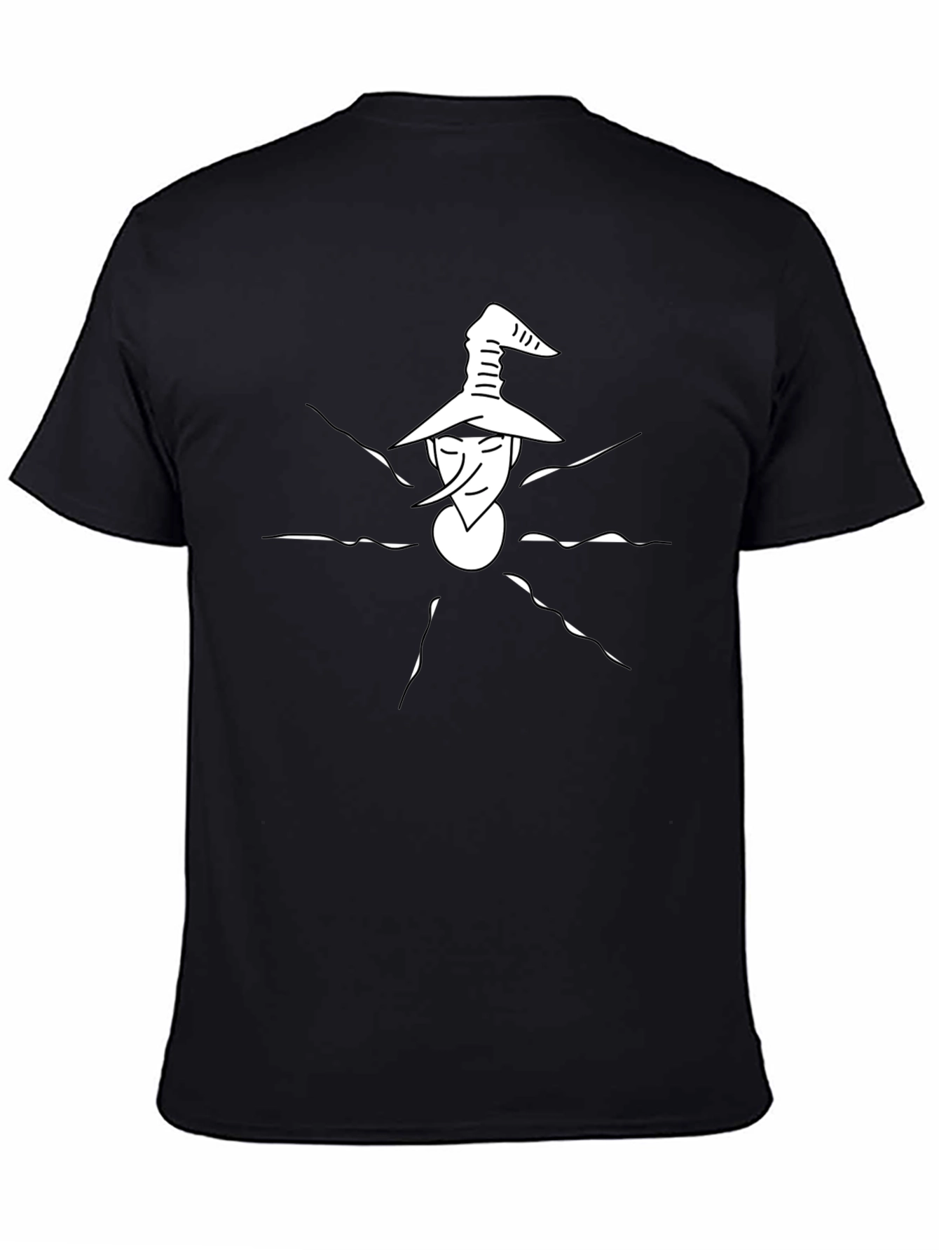 Whimsical Wizard Graphic Tee - Unique Design