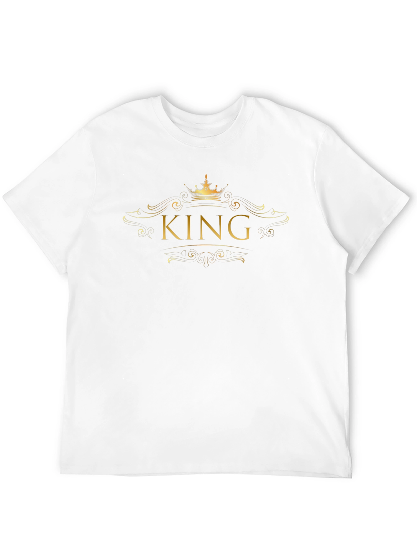 King Graphic Tee - Stylish Crown Design