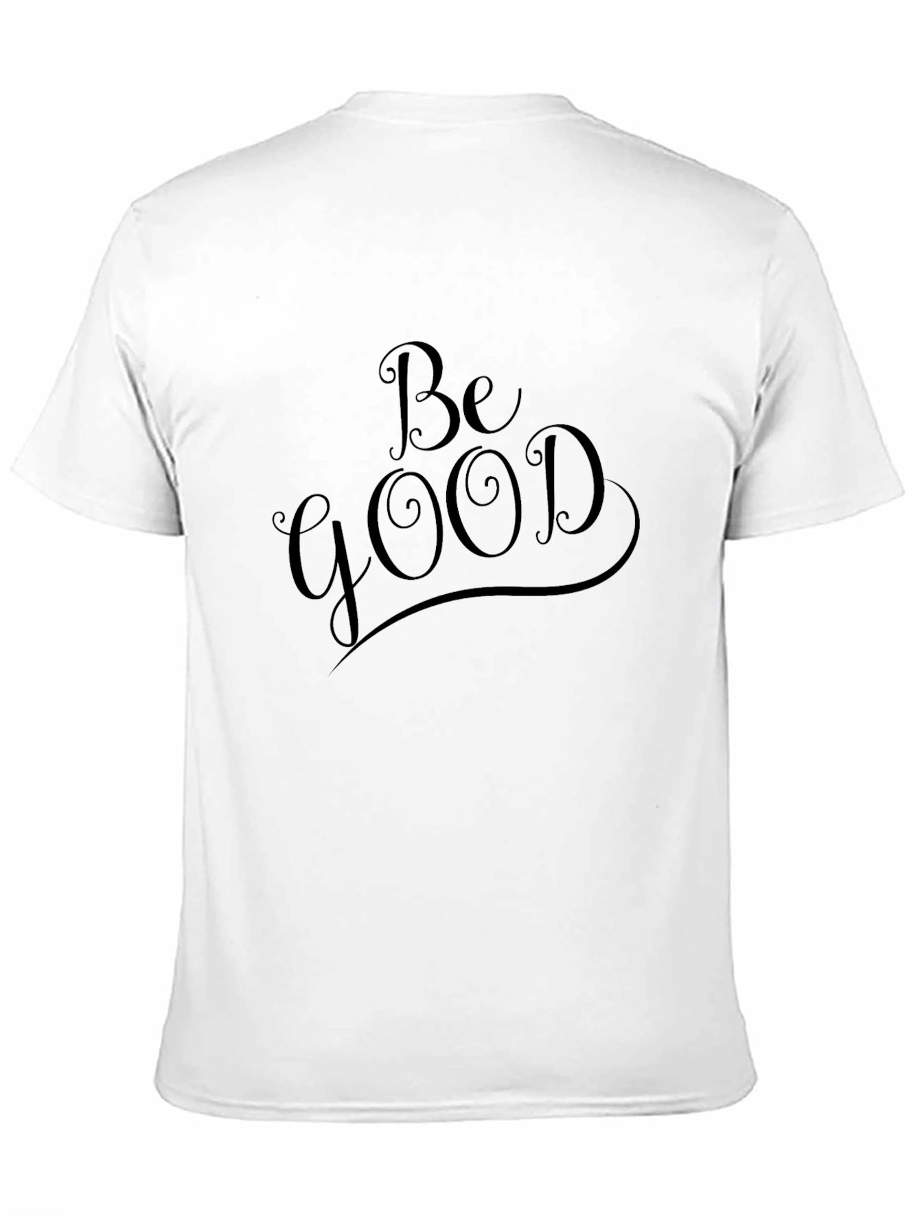 Be Good Black T-Shirt - Stylish and Comfortable