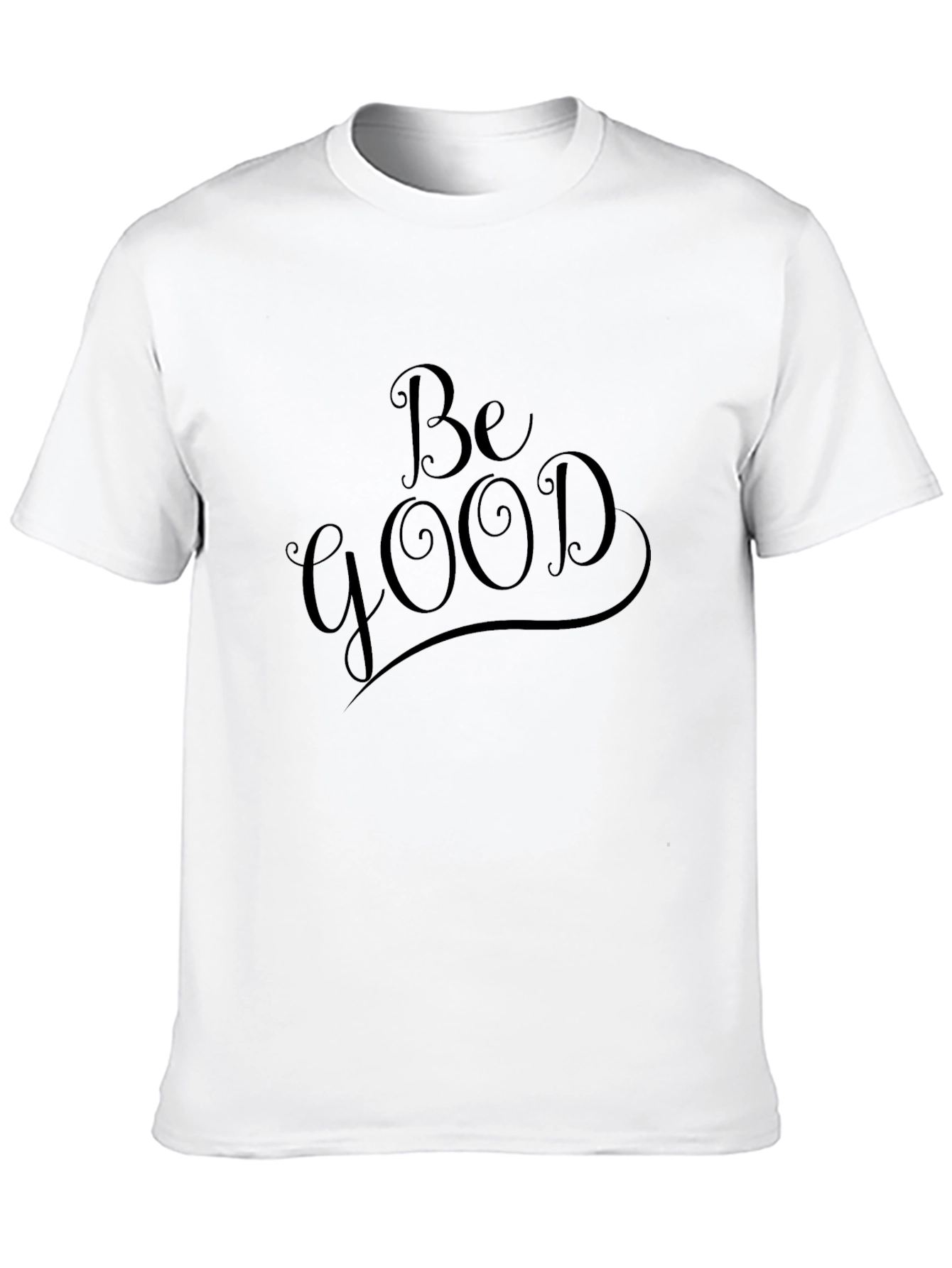 Be Good Black T-Shirt - Stylish and Comfortable