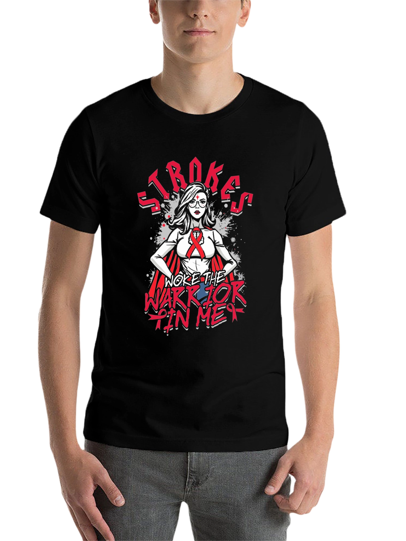 Stroke Awareness Warrior T-Shirt - Unisex