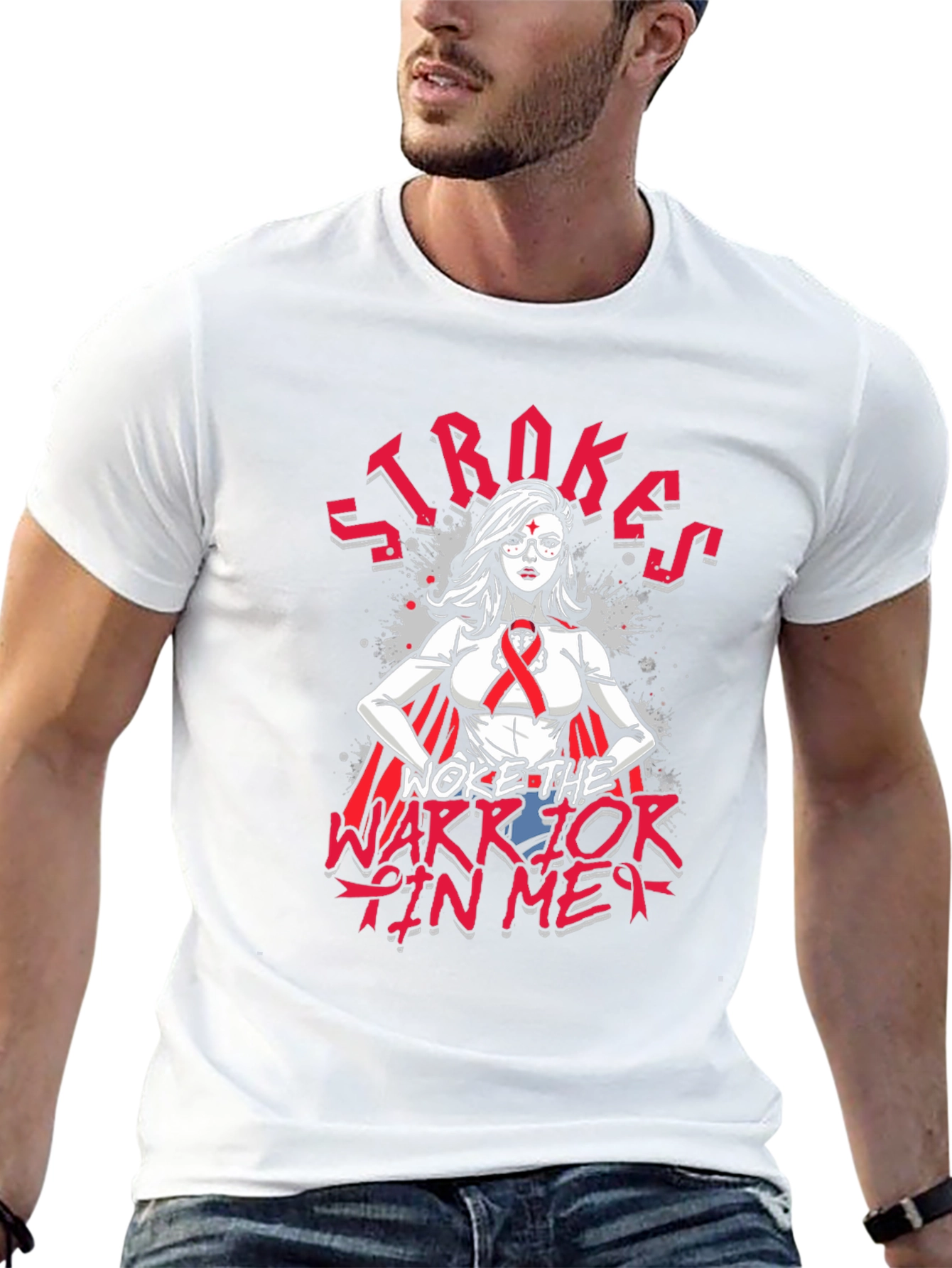 Stroke Awareness Warrior T-Shirt - Unisex
