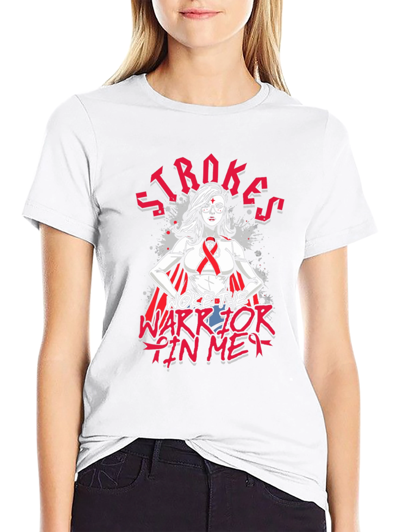 Stroke Awareness Warrior T-Shirt - Unisex