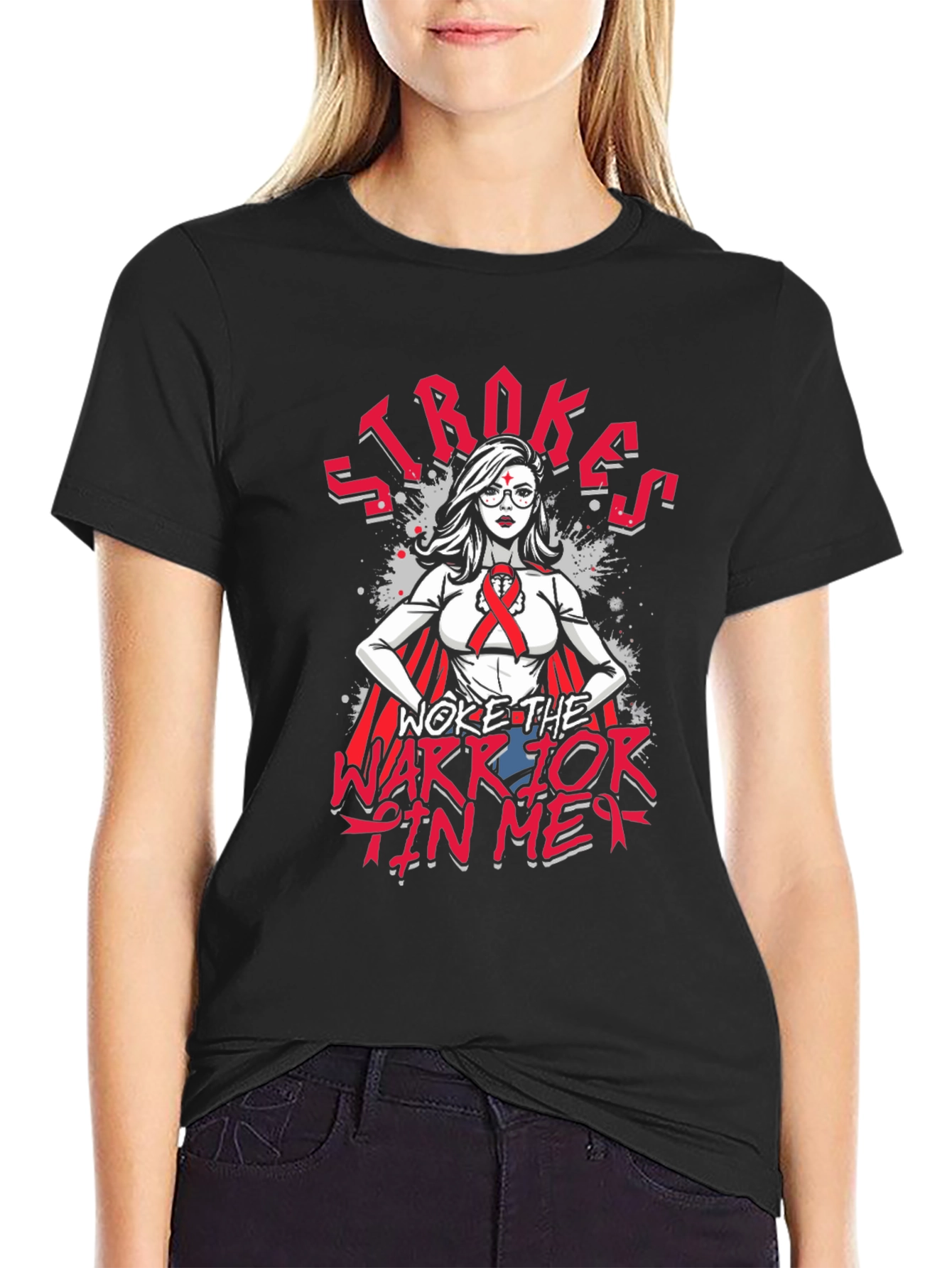 Stroke Awareness Warrior T-Shirt - Unisex