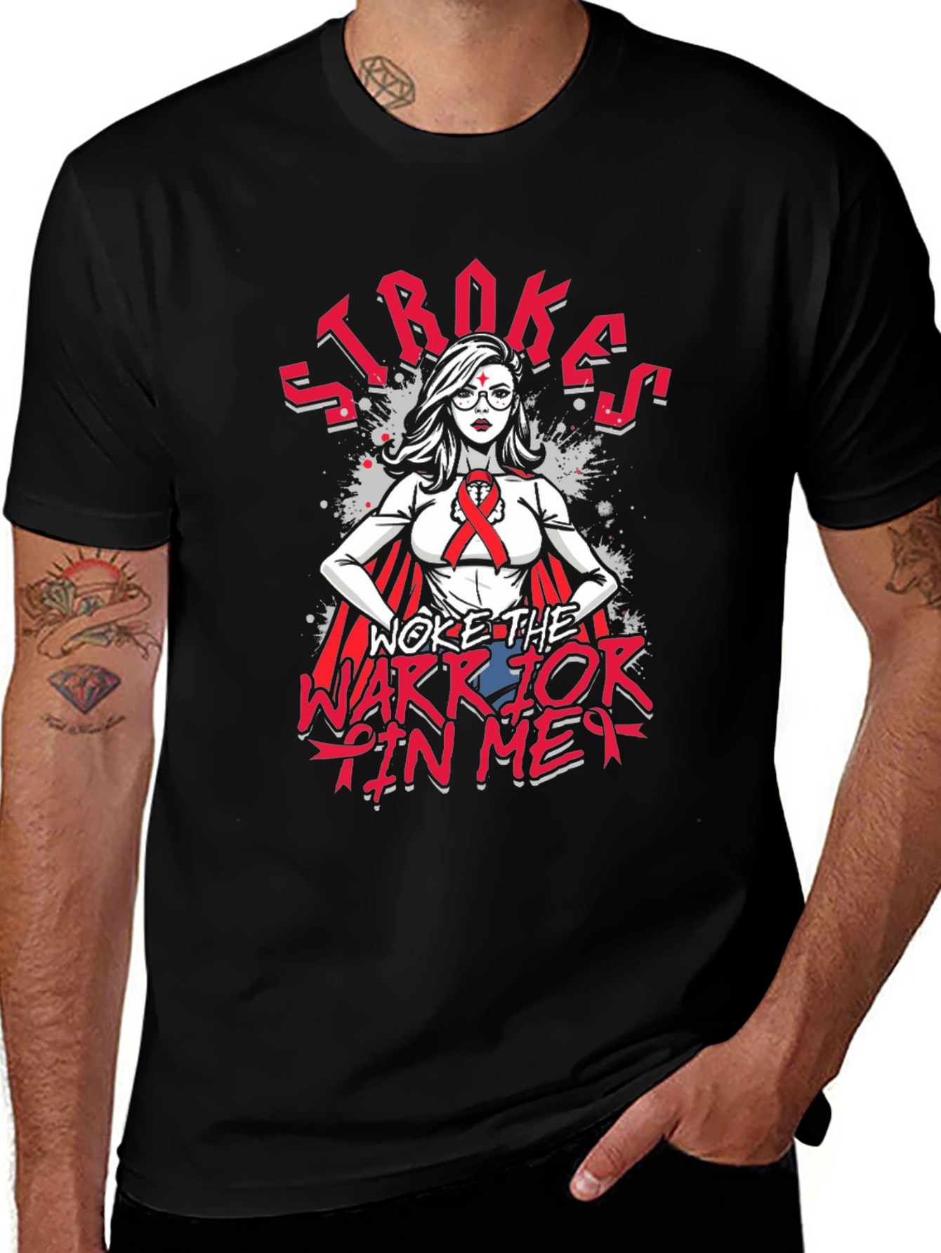Stroke Awareness Warrior T-Shirt - Unisex