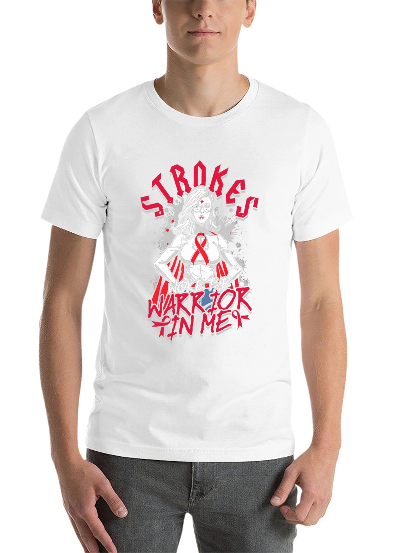 Stroke Awareness Warrior T-Shirt - Unisex