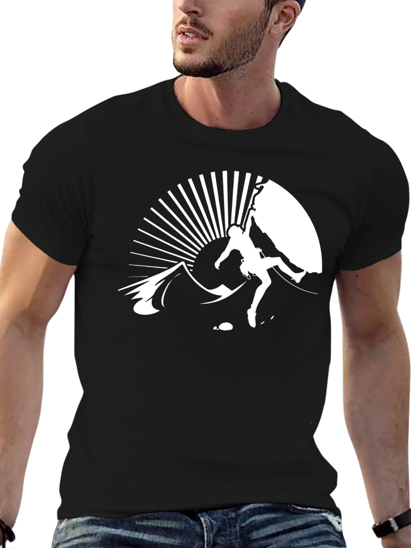 Climbing Graphic T-Shirt - Adventure Ready