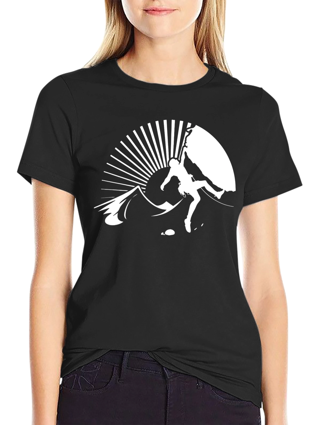 Climbing Graphic T-Shirt - Adventure Ready