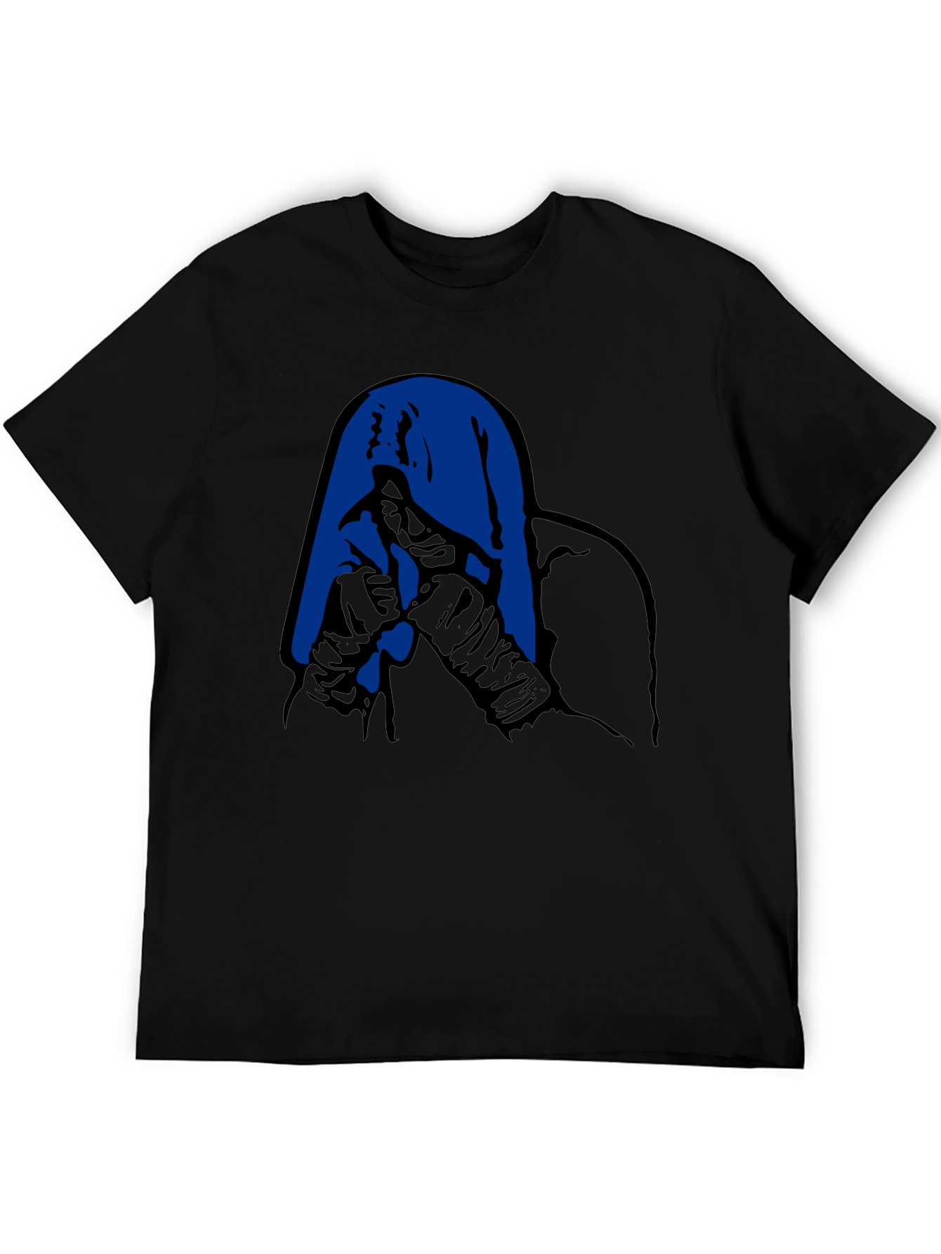 Hooded Graphic Tee - Unique Design Casual Style