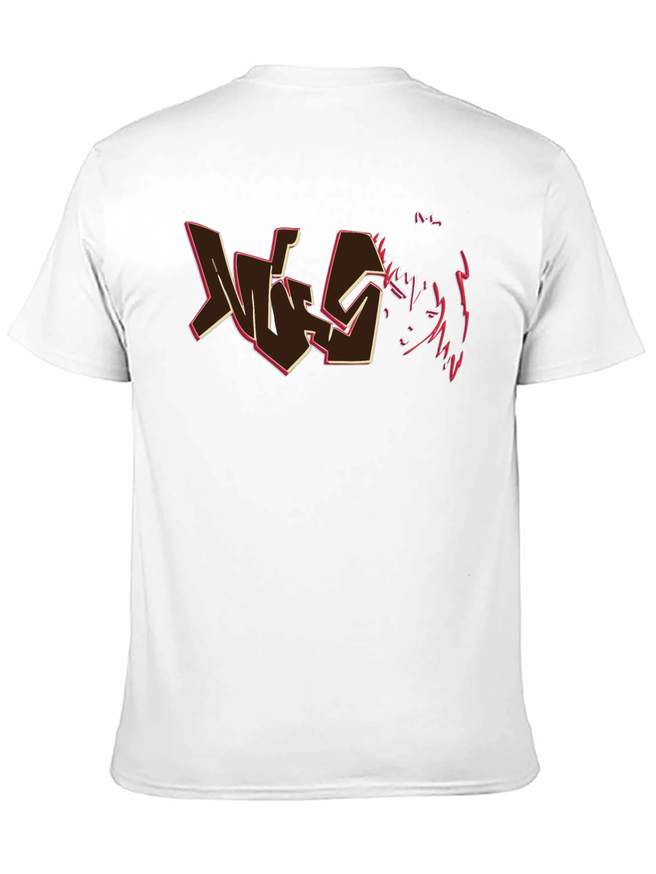 Edgy Graphic T-Shirt - Black Cotton Tee