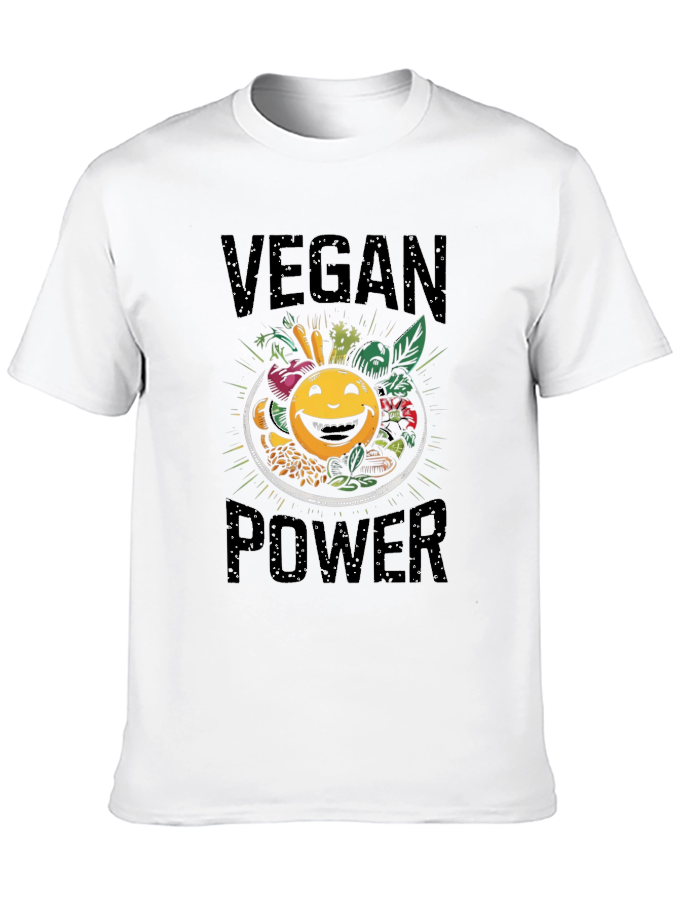 Vegan Power T-Shirt - Eat Your Veggies!