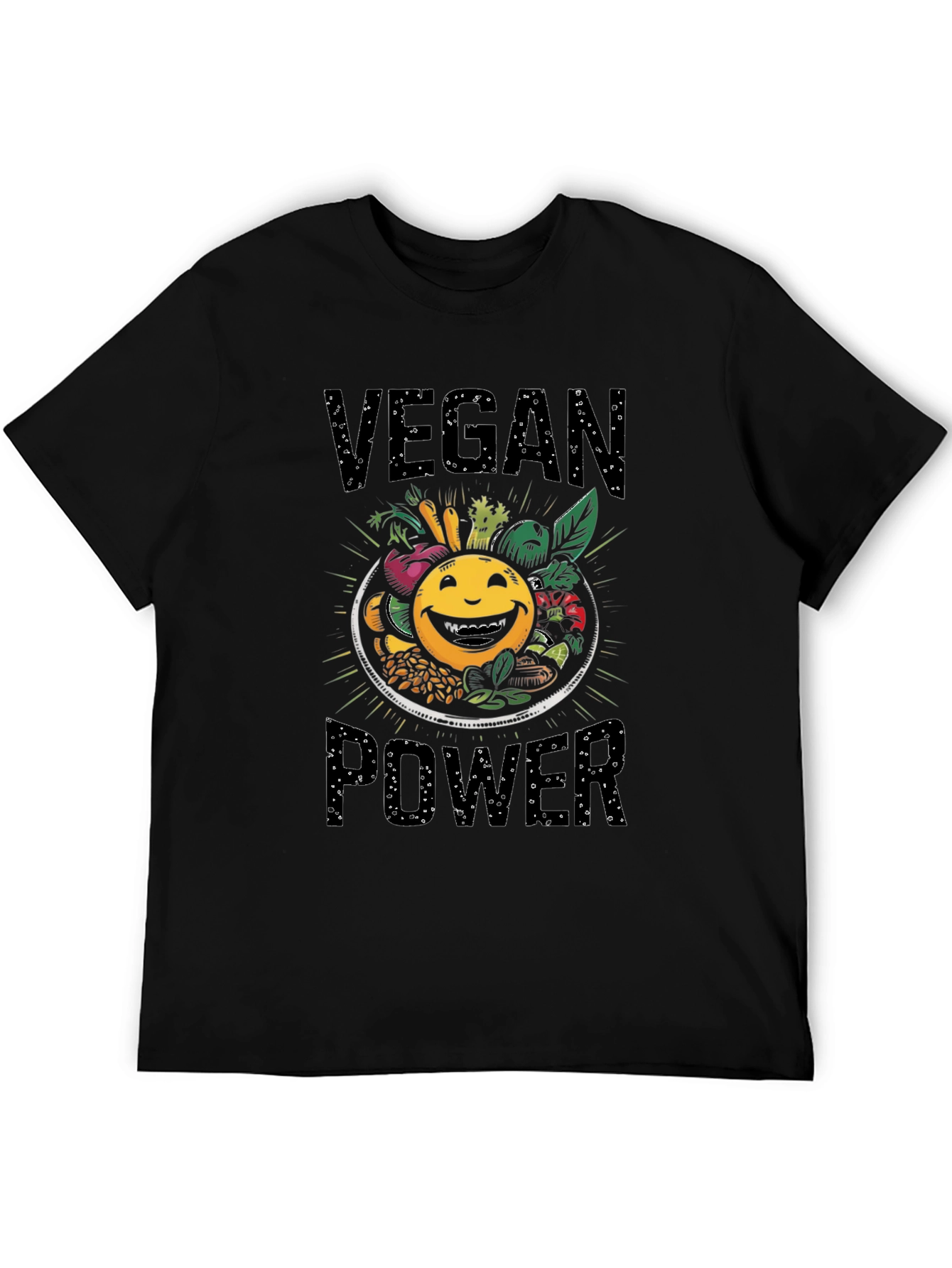 Vegan Power T-Shirt - Eat Your Veggies!