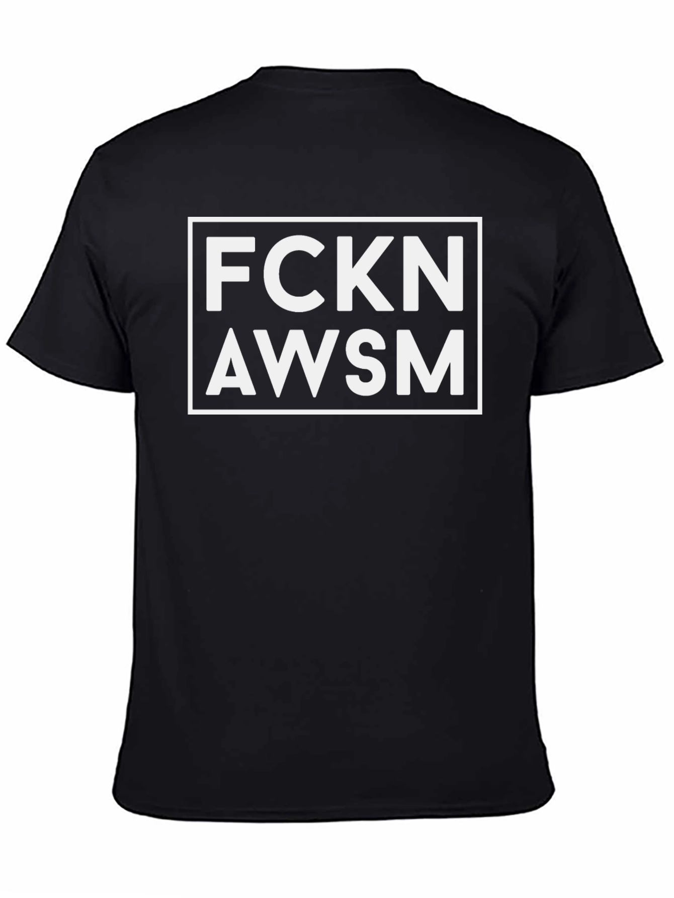 Fckn Awsm Graphic Tee - Bold Black T-Shirt