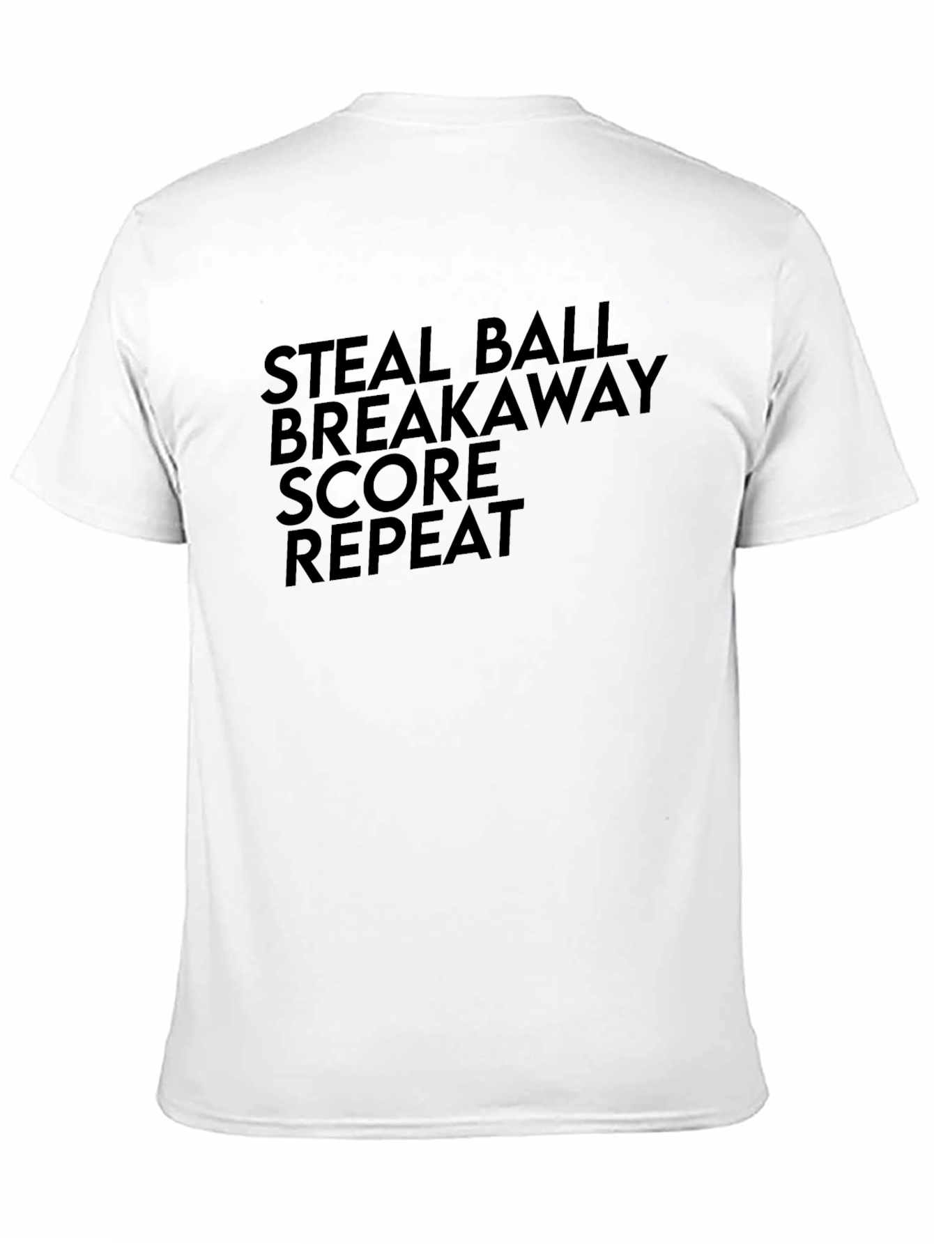 Steal Ball Breakaway Mens Black Graphic Tee