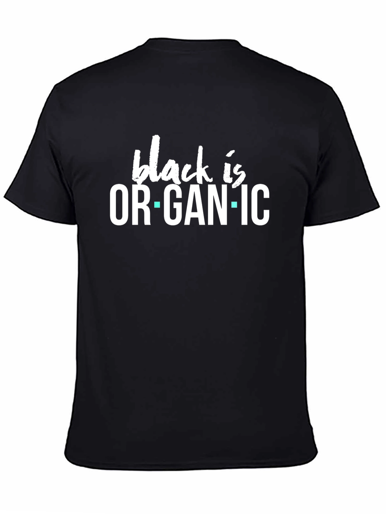Black is Organic Graphic Tee