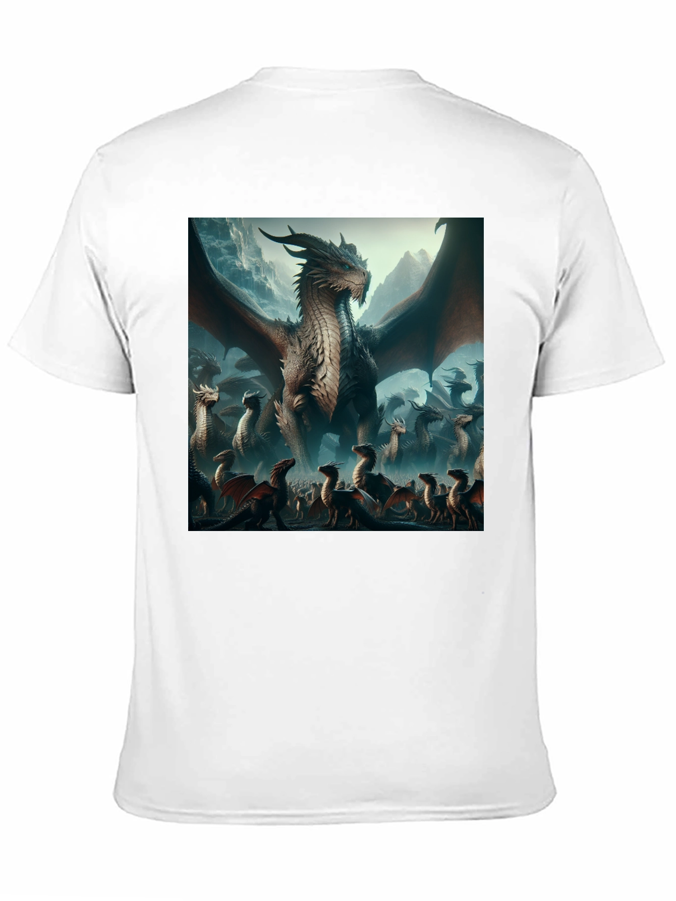 Dragon T-Shirt - Fantasy Art Graphic Tee