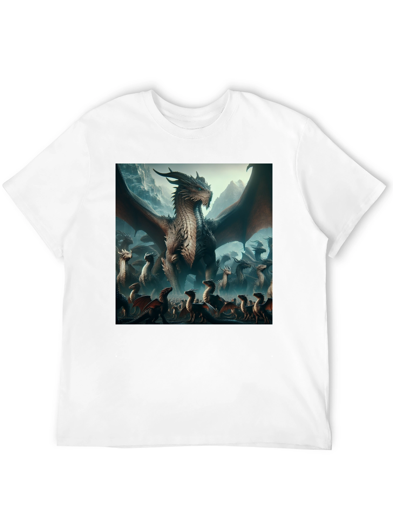 Dragon T-Shirt - Fantasy Art Graphic Tee